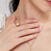 【毛晓彤同款】LAGOMIST早餐系列 | 金/银砂糖贝果戒指（港码12-13） 商品缩略图4