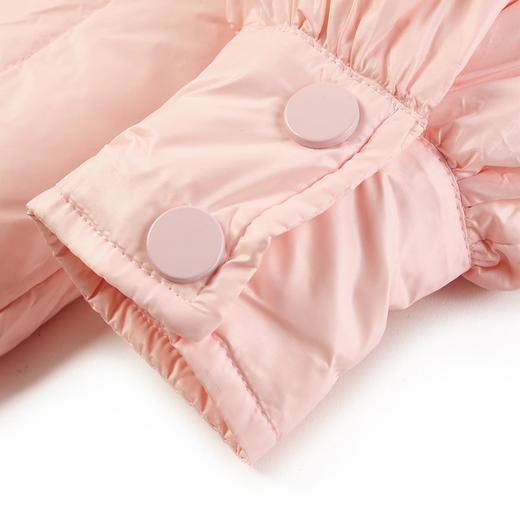 【辛巴娜娜】simbanana童装鸭绒纯色女小童宽松保暖连帽羽绒服 商品图4