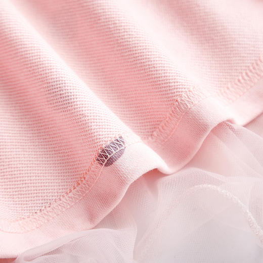 【辛巴娜娜】simbanana女童连衣裙新款儿童洋气公主裙子宝宝长袖波点网纱蓬蓬裙 商品图4