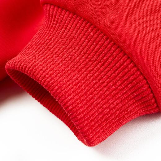 【辛巴娜娜】simbanana儿童秋冬款连帽花边加绒卫衣女宝长袖兔儿上衣 商品图4