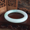 【天然正品】A货翡翠天然细腻糯种春彩57号圆条翡翠手镯57号（皆取最大值）女士现售价：2480！090725NJM05 商品缩略图5