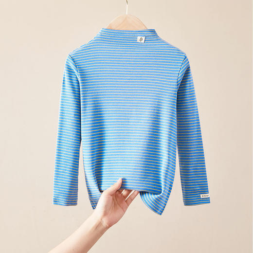 【辛巴娜娜】simbanana女童打底衫秋冬装长袖半高领T恤衫洋气儿童休闲上衣 商品图0