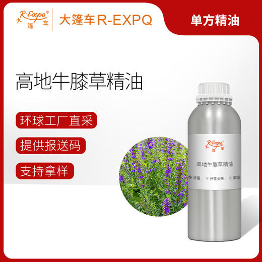 高地牛膝草精油 Hyssop Decumbens 法国直采 原料批发 大篷车精油 商品图0