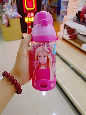 【特价处理】正版芭比儿童水杯400-550ml