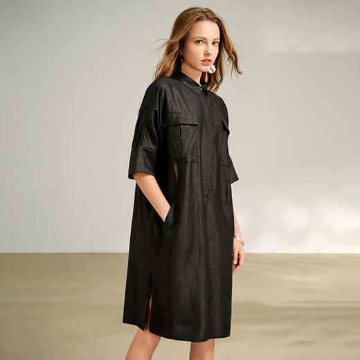 TANGY Collection天意2025秋季新品商场同款女连衣裙L252833 商品图3