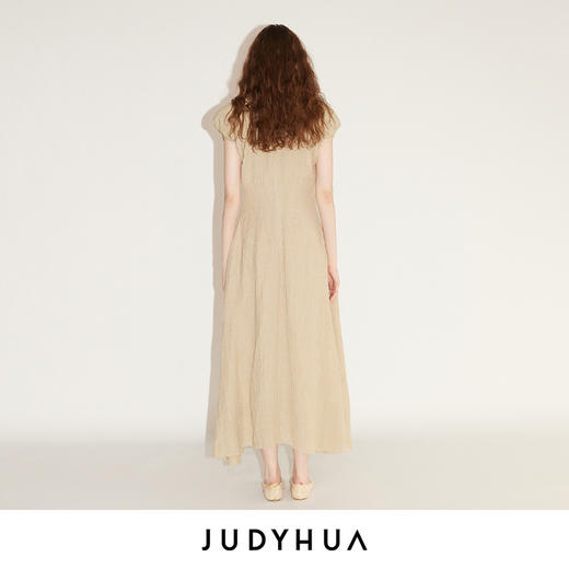 JUDYHUA 种子系列亚麻连衣裙 商品图2
