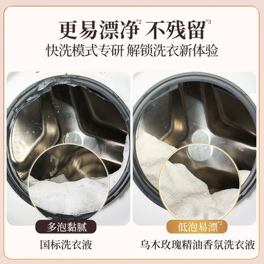 SukGarden蔬果园乌木玫瑰精油香氛洗衣液（快洗专用）-1kg*2瓶 商品图2