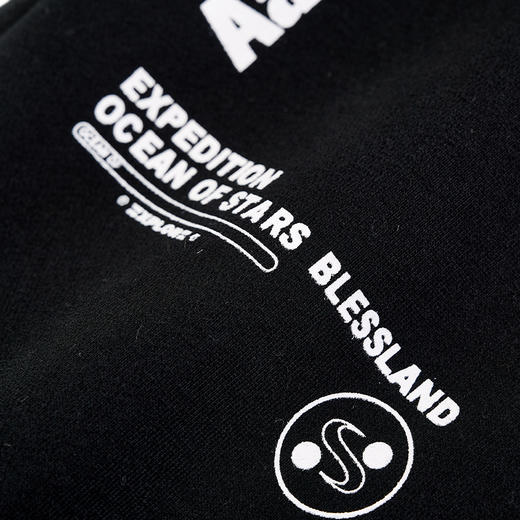 【辛巴娜娜】simbanana【大童】男童卫衣秋冬款新款儿童装上衣中大童黑色长袖衫潮 商品图3