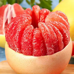 福建三红蜜柚果肉饱满/味甜多汁