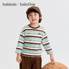巴拉巴拉balaOne儿童长袖t恤男童女童2025新款秋内搭速干纯棉上衣 商品缩略图2