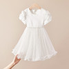 【辛巴娜娜】simbanana年女童新款网纱礼服公主裙短袖时髦连衣裙 商品缩略图1