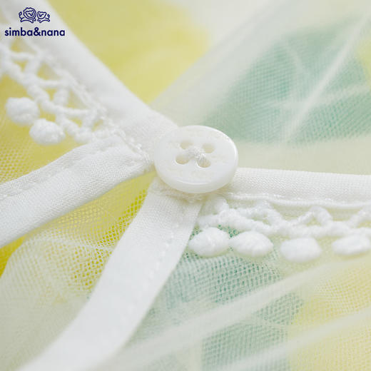 【辛巴娜娜】simbanana儿童连衣裙女宝宝公主裙子新款夏装洋气 商品图3