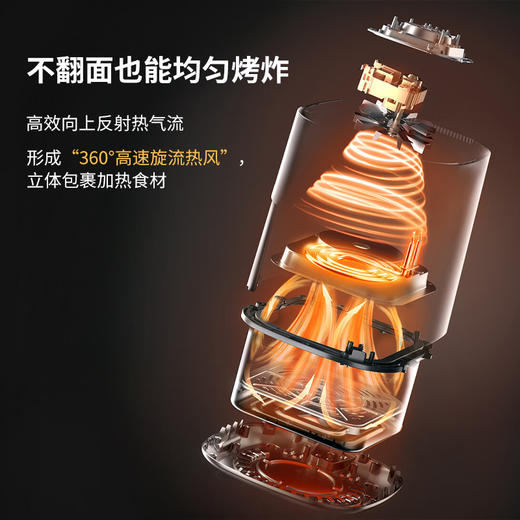 夏普电烤炉（空气炸锅）KF-AF-E80VK-W 商品图1