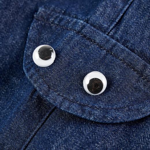 【辛巴娜娜】simbanana春秋款男中小童工装裤束脚纯色牛仔长裤休闲裤 商品图2