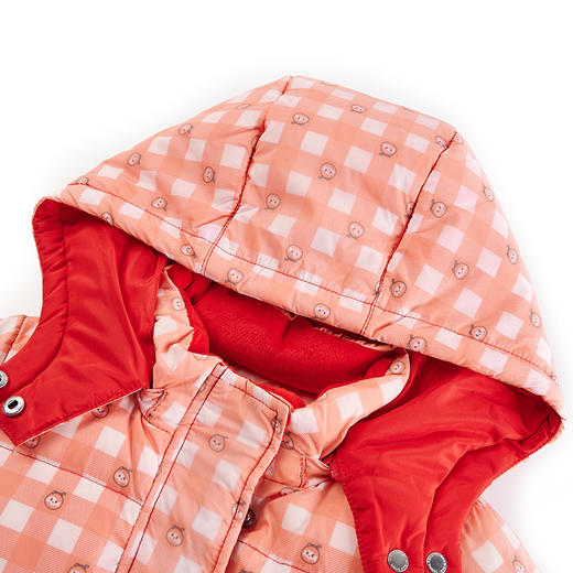 【辛巴娜娜】simbanana女幼童羽绒服冬装新款小童洋气格子外套 商品图3