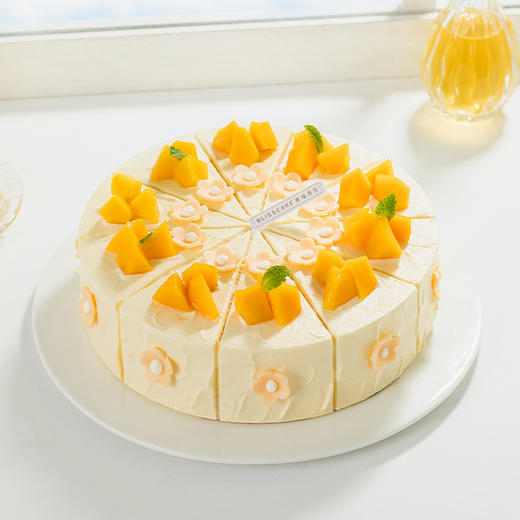 【微甜热量低】轻盈沐光下午茶。女生儿童控甜之选！0添加蔗糖，更健康更好吃（广州幸福西饼蛋糕） 商品图1