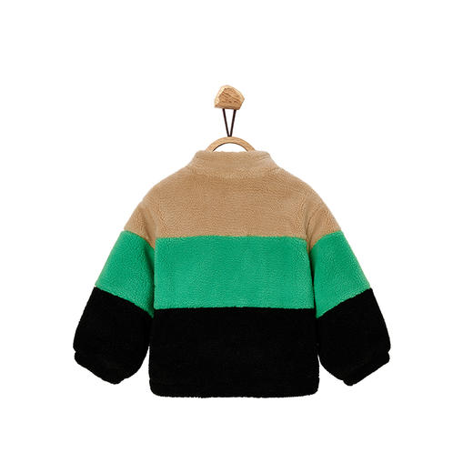 【辛巴娜娜】simbanana男童加绒外套新款冬季儿童羊羔绒童装宝宝加厚棉衣冬装潮 商品图1