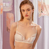 里性 LIVARY MIO 红绳艺术家刘亭联名无钢圈真丝蕾丝文胸内衣套装 商品缩略图1