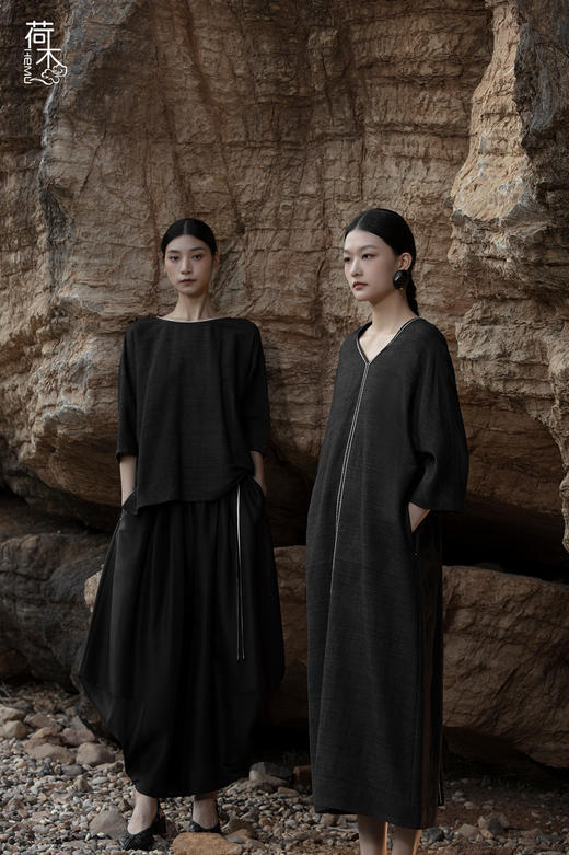 荷木HEMU丨织拙·灯笼裤 商品图2