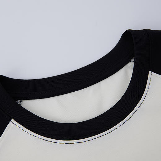 【新品上新】HX 夏季圆领短袖T恤C102520031101/03 商品图4