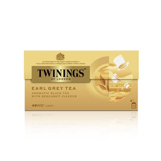 【森哥优选】川宁 4盒100袋 豪门伯爵红茶 英国进口twinings 茶包英式奶茶专用茶叶茶粉 25袋 商品图1