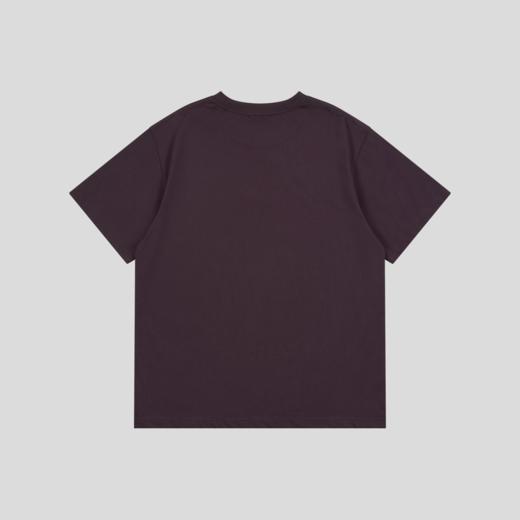 GOODBAI 学院组合logo印花圆领oversize短袖T恤 商品图4