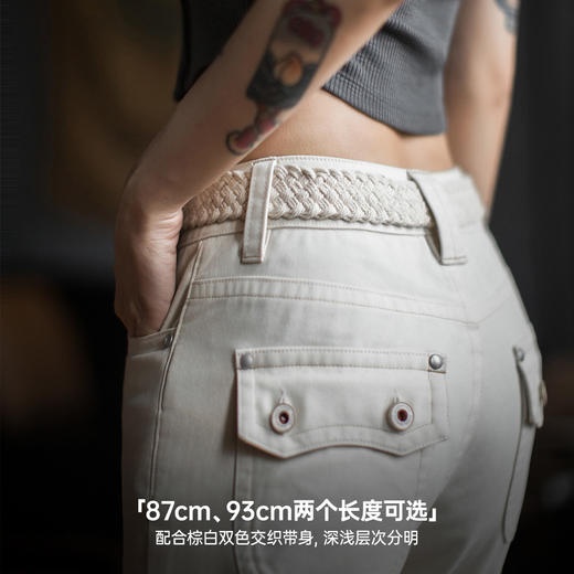 马登复古植鞣头层真牛皮细款小皮带牛仔裤简约装饰收腰编织腰带女 商品图4