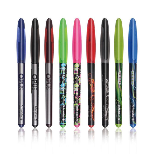 施耐德OPUS超越系列钢笔F尖学生练字笔可换墨囊钢笔（笔杆颜色随机） 商品图0