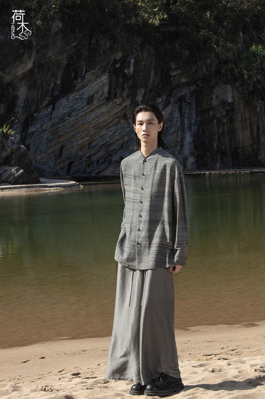 荷木HEMU丨[MEN]织拙·短上衣 商品图0