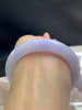 620476，61圈口，糯冰飘紫正圈平安镯，淡紫底飘紫罗兰色，种老水足 商品缩略图4