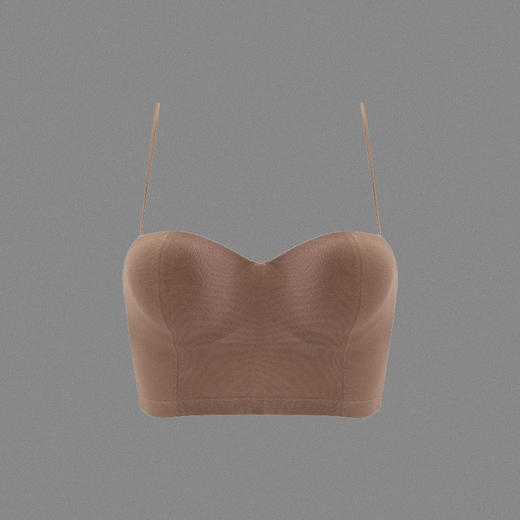 特价 官网430+ 针织棉吊带背心文胸女内搭带胸垫内衣 聚拢上托性感美背抹胸 商品图9