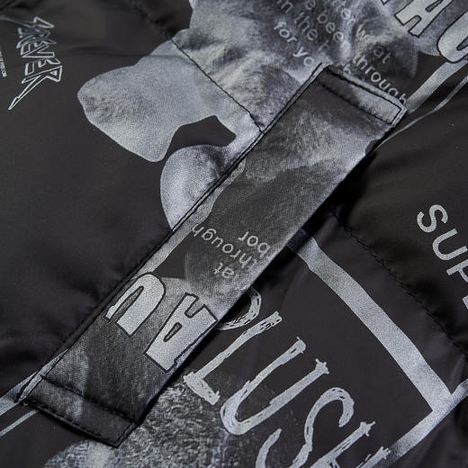 【辛巴娜娜】simbanana【大童】儿童羽绒服短款男童冬季小熊插画可爱风格外套 商品图2