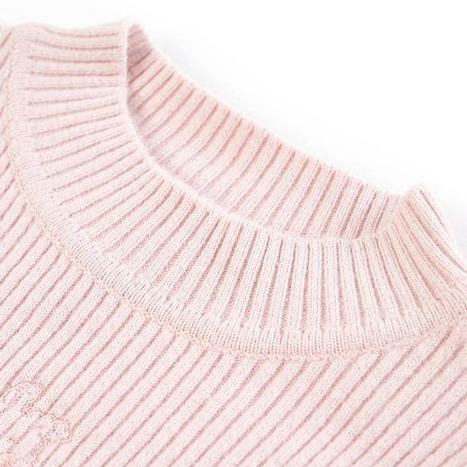 【辛巴娜娜】simbanana女童连衣裙儿童纱裙小童针织公主裙冬装新款潮 商品图3