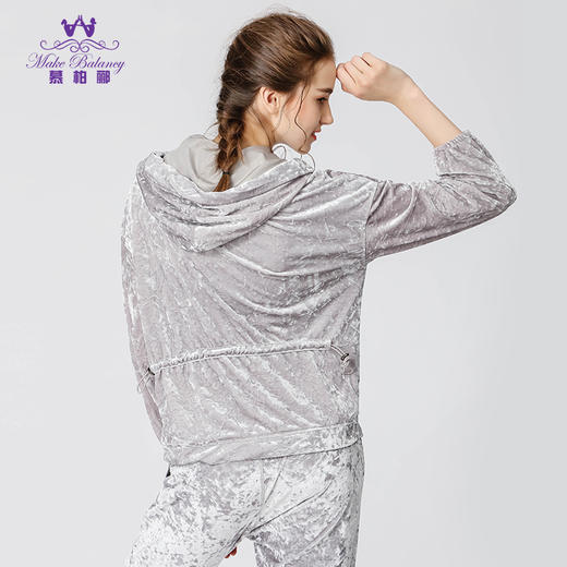 【清仓打包促】慕柏郦 秋冬季瑜伽运动健身服女士高端速干瑜伽服1273 商品图1