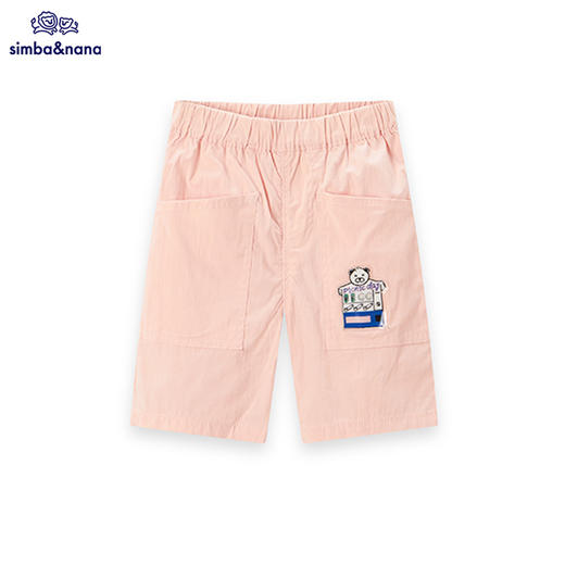 【辛巴娜娜】simbanana裤子夏季新款男孩山系户外短裤儿童运动裤 商品图0
