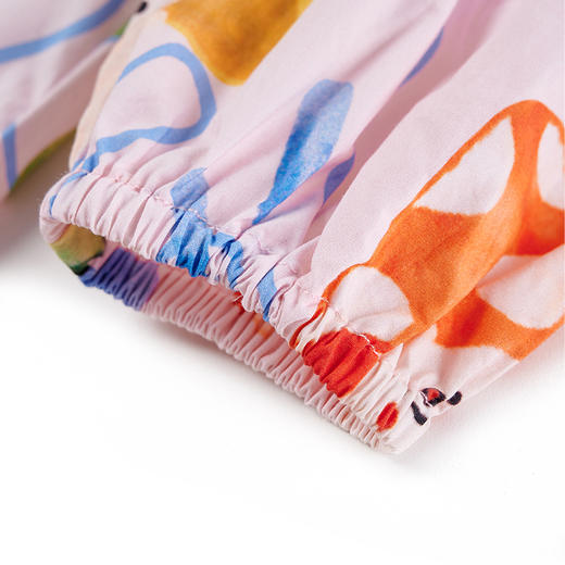 【辛巴娜娜】simbanana儿童连衣裙女童春装公主裙宝宝裙子翻领纯棉艺术童装 商品图4