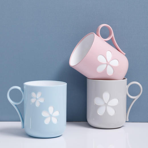 【批发】美丽雅心月口杯 商品图3