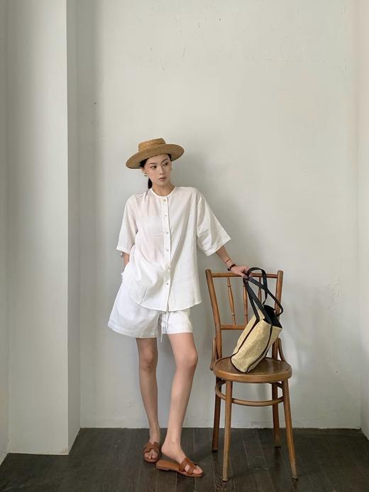 OURWE ARCHIVE两穿式亚麻套装 商品图5