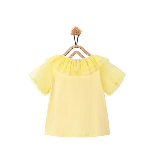 【辛巴娜娜】simbanana女童T恤夏季新款短袖小童儿童洋气半袖宝宝上衣 商品图1