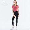 【清仓打包促】慕柏郦瑜伽服短袖裸感上衣1578 商品缩略图3