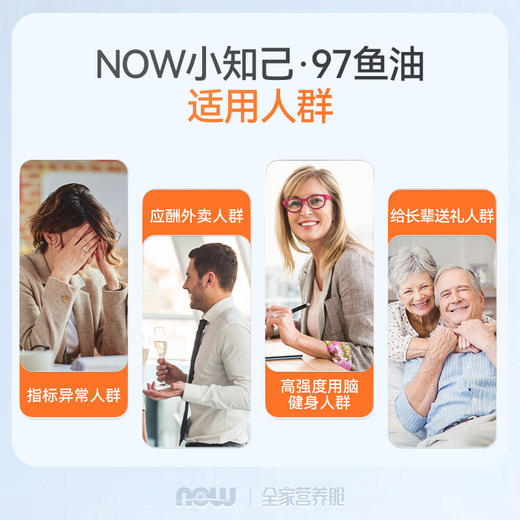 美国NOW97%鱼油软胶囊36粒组合装 商品图2