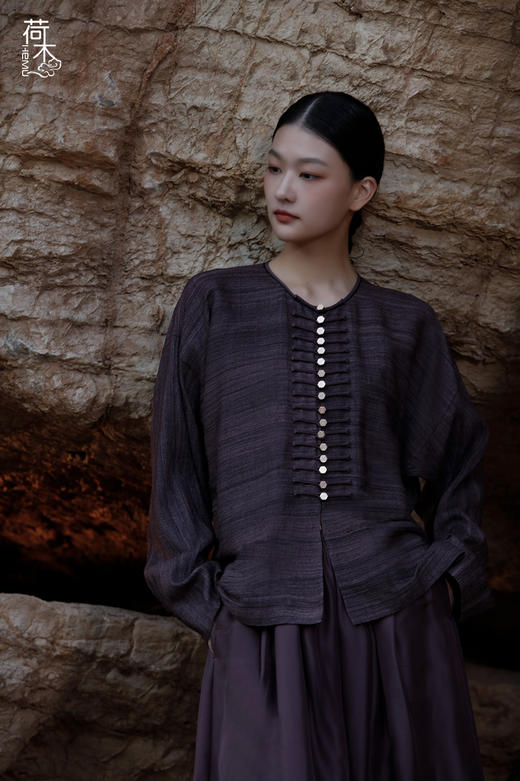 荷木HEMU丨织拙·短外套 商品图0