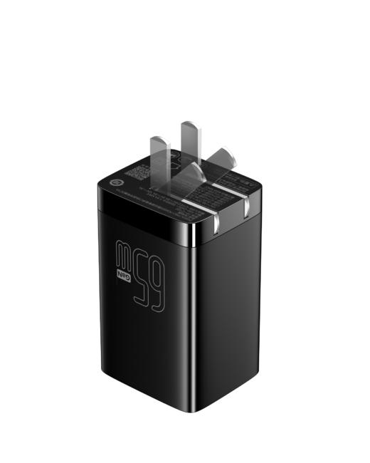 品胜 PD65W氮化镓智能多口快速充电器2C1AType-C兼容45W适用switch2苹果16/15华为Mate70笔记本电脑iPad 商品图5