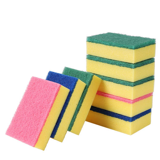 【批发】美丽雅炫彩海绵百洁布(8片入) 商品图7