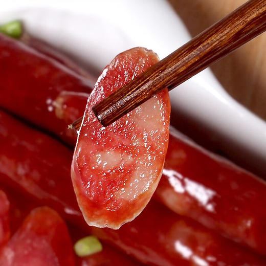 大红门广式香肠，6袋组合，老字号，地道广式腊味，纯肉肠，精选新鲜猪肉，古法工艺制作，肥瘦比例合适，老字号全产业链护航,甜咸交织、肉香爆棚，蒸炒焖煮样样绝，佐餐下饭，宴请宾客，都合适M 商品图2