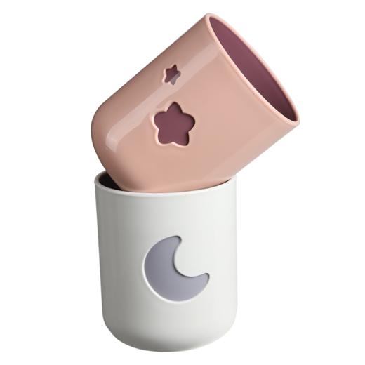 【批发】美丽雅时尚星月双色情侣牙刷杯 2个/套 商品图10