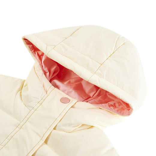 【辛巴娜娜】simbanana女宝宝羽绒服女童白鸭绒保暖蓬松外套 商品图3