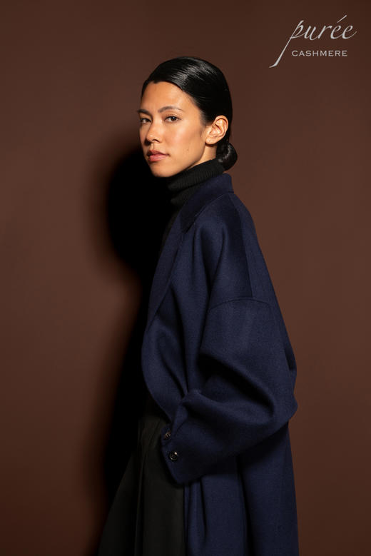 #0829「LONDON COAT」100% CASHMERE 伦敦长大衣*男女同款 商品图5