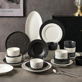 摩登主妇西餐餐具套装碗碟盘家用2025新款高级感轻奢碗具乔迁礼物