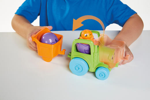 TomyToomies 吱吱蛋拖拉机 儿童玩具益智早教趣味互动 12m+ 商品图4